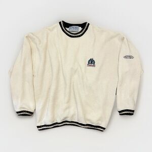 Vintage Tundra Canada Pullover Sweater Men XL Pullover 90s Toshiba Golf